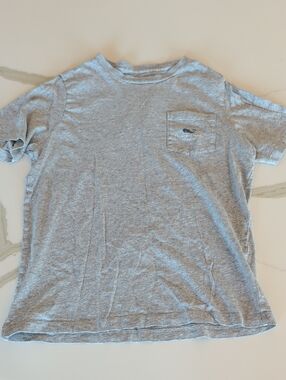 Light Gray Pocket Tee with Small Logo